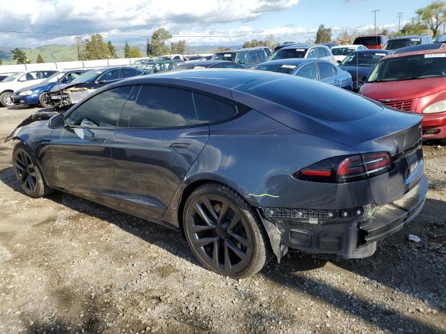 5YJSA1E52NF475819 - 2022 TESLA MODEL S Գրաֆիտ լուսանկար 2