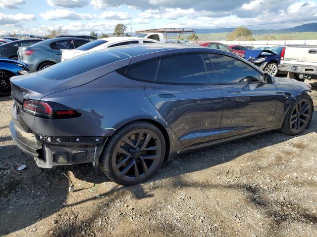 5YJSA1E52NF475819 - 2022 TESLA MODEL S Գրաֆիտ լուսանկար 3