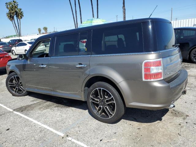 2FMGK5D85DBD14720 - 2013 FORD FLEX LIMITED BROWN photo 2