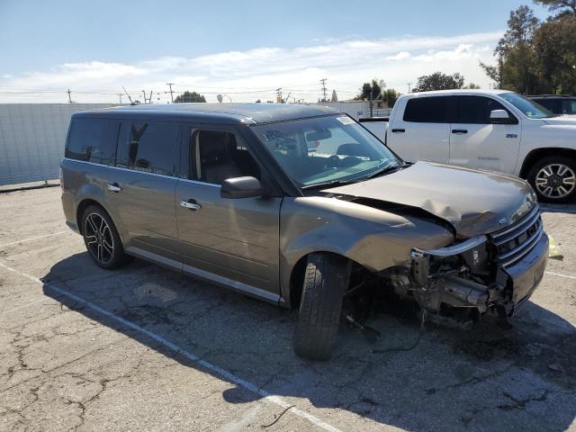 2FMGK5D85DBD14720 - 2013 FORD FLEX LIMITED BROWN photo 4