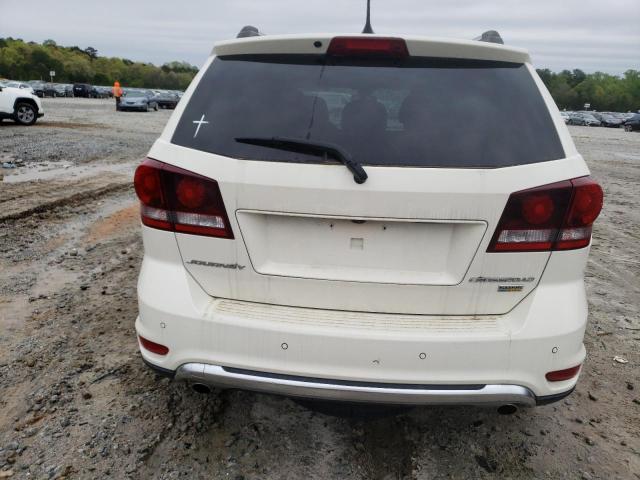 3C4PDCGGXJT505068 - 2018 DODGE JOURNEY CROSSROAD WHITE photo 6