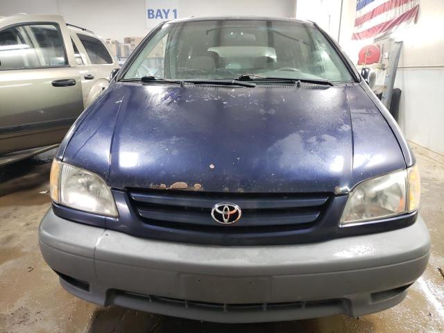 4T3ZF13C53U525718 - 2003 TOYOTA SIENNA LE BLUE photo 5