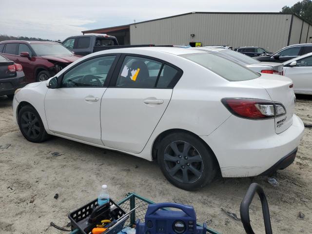 JM1BL1UG3B1431944 - 2011 MAZDA 3 I WHITE photo 2