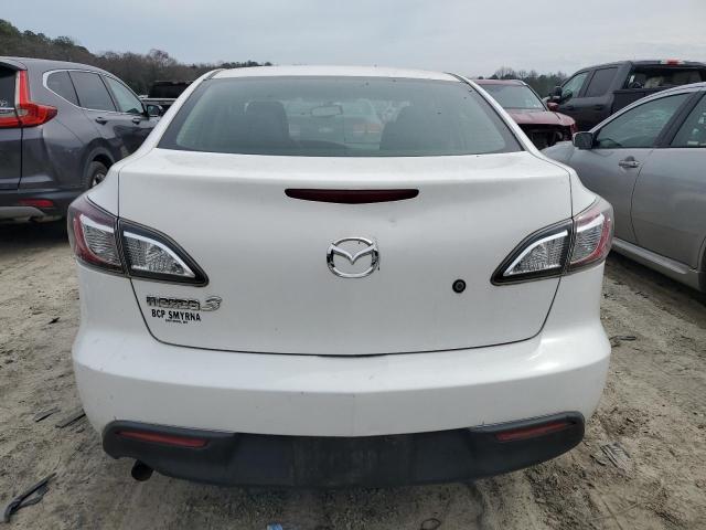 JM1BL1UG3B1431944 - 2011 MAZDA 3 I WHITE photo 6