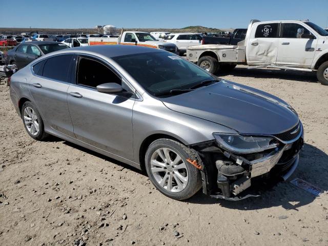 1C3CCCAB6GN154915 - 2016 CHRYSLER 200 LIMITED SILVER photo 4