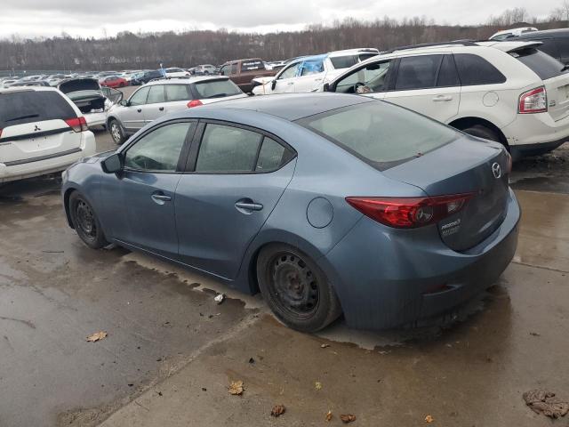 3MZBM1U76EM117559 - 2014 MAZDA 3 SPORT BLUE photo 2