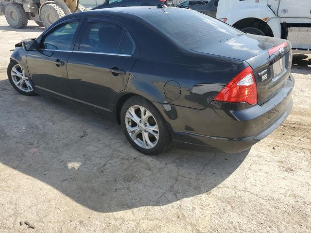 3FAHP0HA5CR437546 - 2012 FORD FUSION SE BLACK photo 2