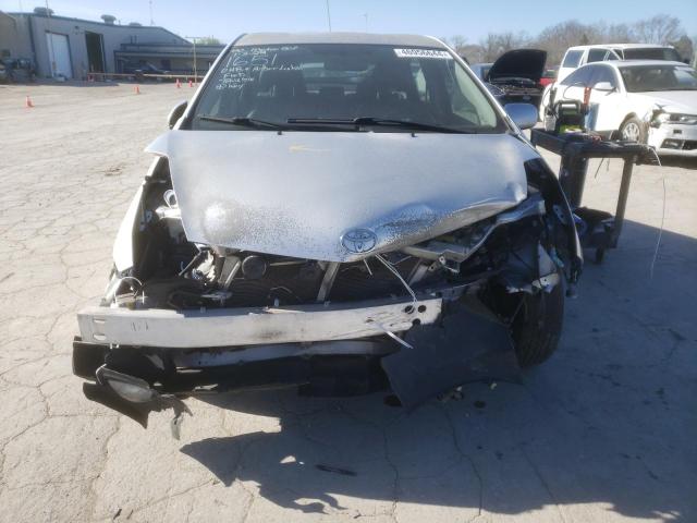 JTDKB20UX73291651 - 2007 TOYOTA PRIUS SILVER photo 5