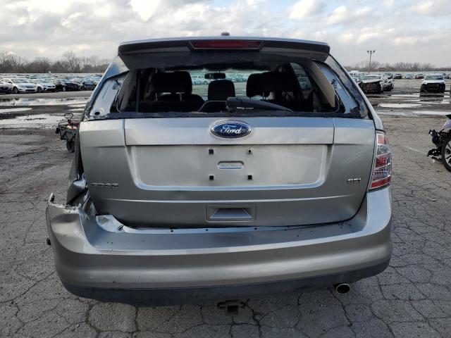 2FMDK38C88BA46001 - 2008 FORD EDGE SEL GRAY photo 6