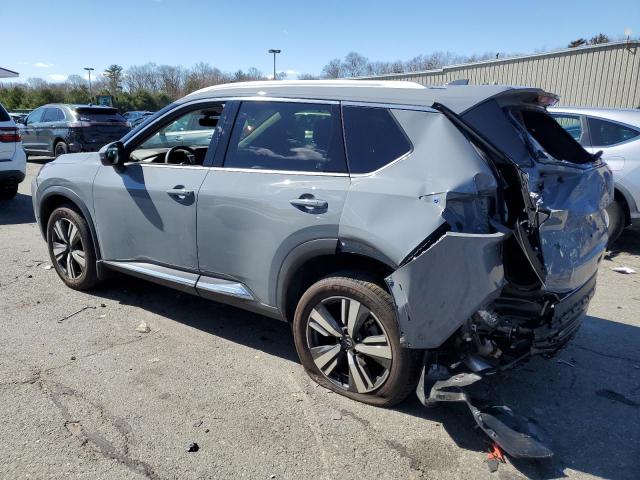 JN8BT3CB7PW198490 - 2023 NISSAN ROGUE SL GRAY photo 2