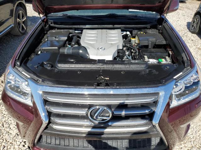 JTJBM7FX8J5182364 - 2018 LEXUS GX 460 BURGUNDY photo 11