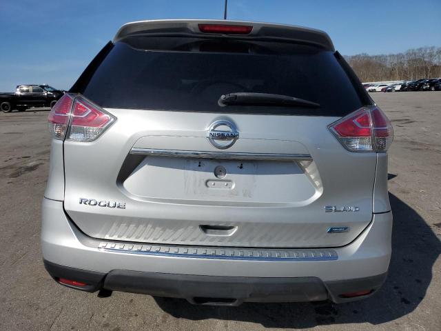 5N1AT2MV9EC807728 - 2014 NISSAN ROGUE S SILVER photo 6