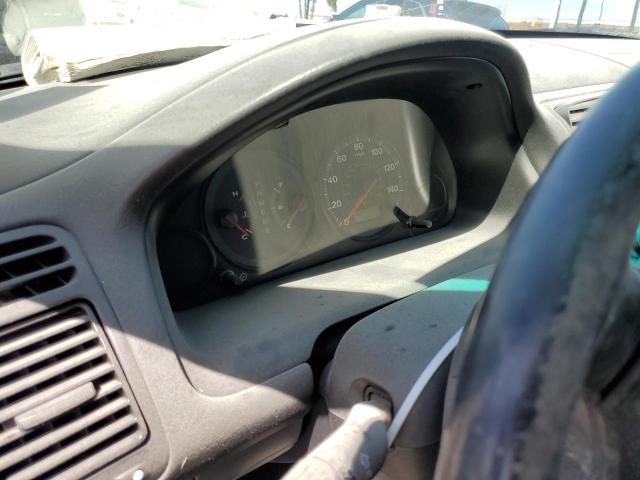 1HGES16375L021099 - 2005 HONDA CIVIC DX VP RED photo 9