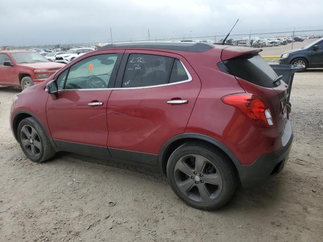 KL4CJASB0EB714182 - 2014 BUICK ENCORE RED photo 2