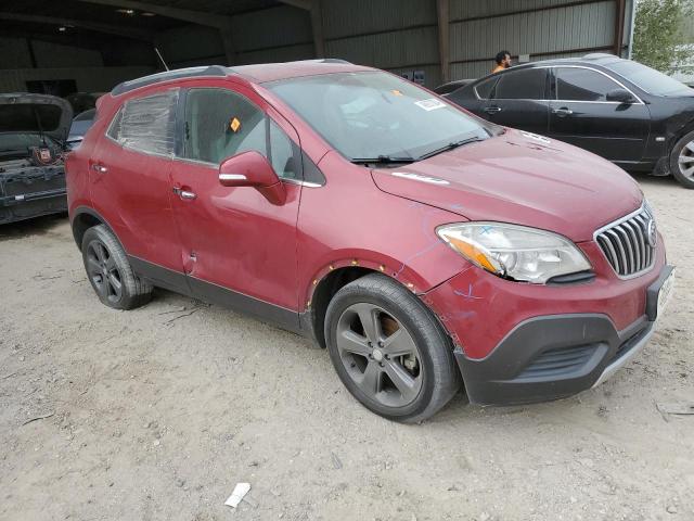 KL4CJASB0EB714182 - 2014 BUICK ENCORE RED photo 4