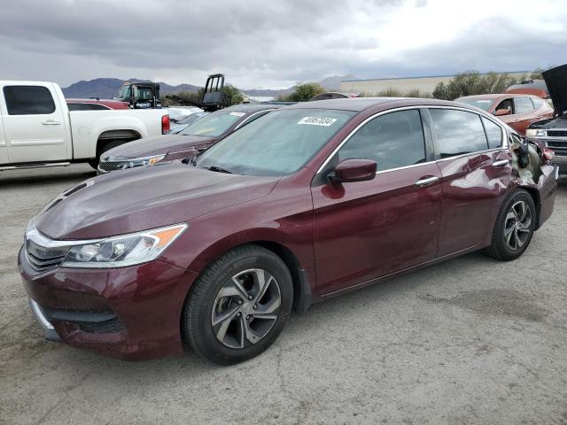 1HGCR2F38HA211602 - 2017 HONDA ACCORD LX BURGUNDY photo 1