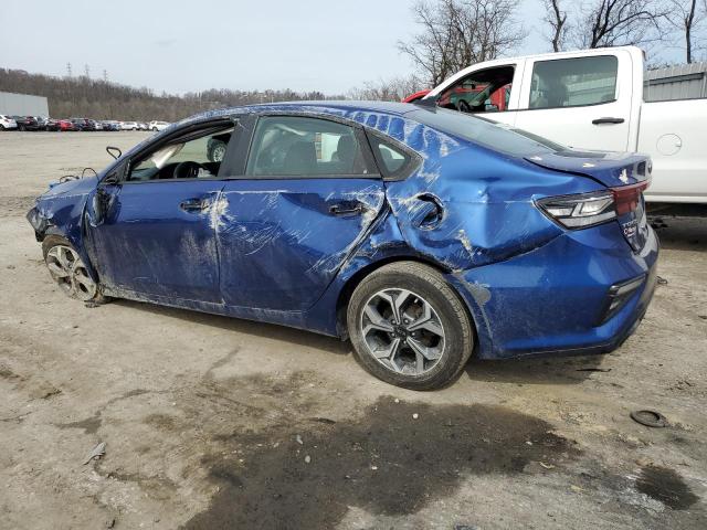 3KPF24AD2LE141290 - 2020 KIA FORTE FE BLUE photo 2