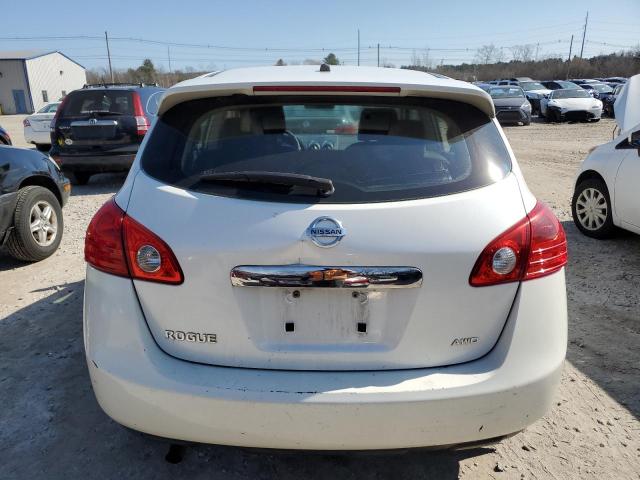 JN8AS5MV3BW260978 - 2011 NISSAN ROGUE S WHITE photo 6