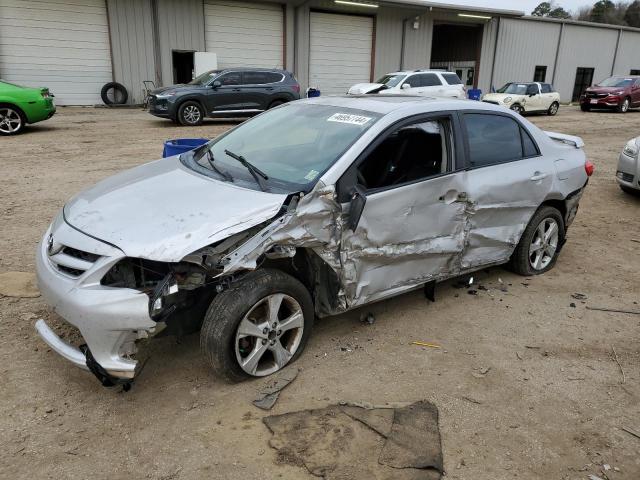 2T1BU4EE7BC622628 - 2011 TOYOTA COROLLA BASE SILVER photo 1