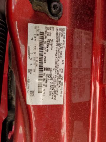 1FADP3F2XGL390076 - 2016 FORD FOCUS SE RED photo 12