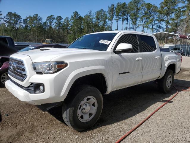 3TMCZ5AN0HM068706 - 2017 TOYOTA TACOMA DOUBLE CAB WHITE photo 1