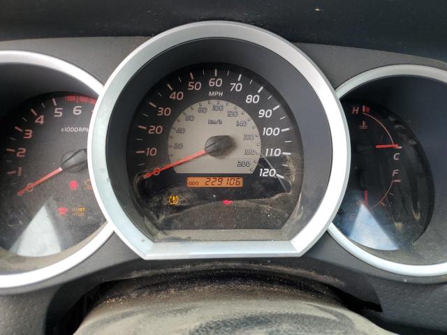 3TMJU62N26M024262 - 2006 TOYOTA TACOMA DOUBLE CAB PRERUNNER SILVER photo 9