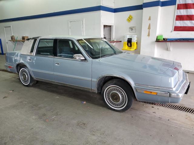 1C3XY66R6MD207589 - 1991 CHRYSLER NEW YORKER FIFTH AVENUE BLUE photo 4