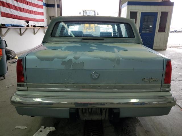 1C3XY66R6MD207589 - 1991 CHRYSLER NEW YORKER FIFTH AVENUE BLUE photo 6