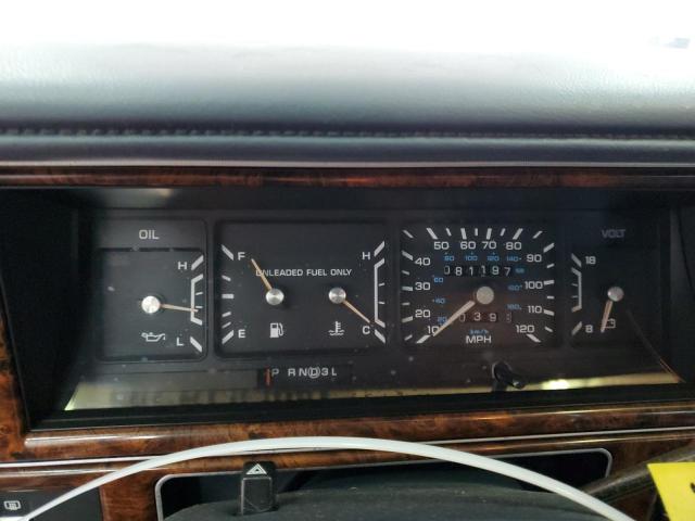 1C3XY66R6MD207589 - 1991 CHRYSLER NEW YORKER FIFTH AVENUE BLUE photo 9