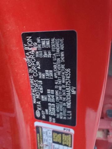 KNDJX3AA8J7574556 - 2018 KIA SOUL ! RED photo 13