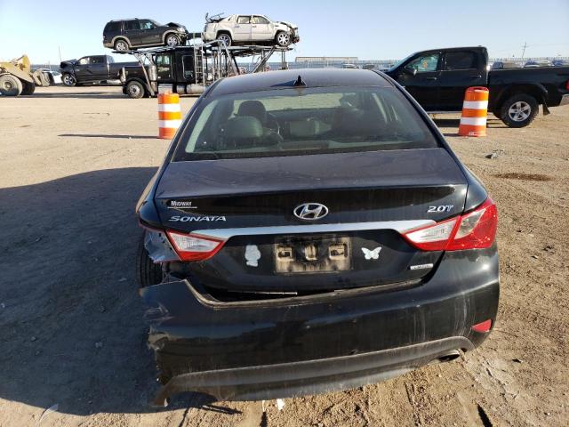 5NPEC4AB3EH943420 - 2014 HYUNDAI SONATA SE BLACK photo 6