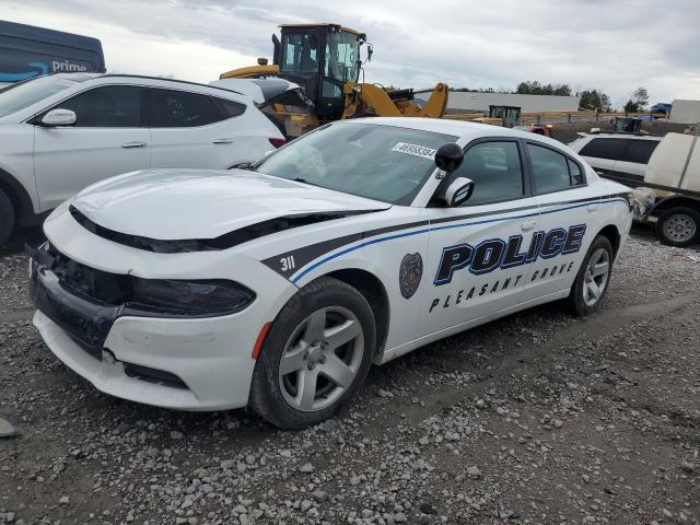 2C3CDXAT3JH210659 - 2018 DODGE CHARGER POLICE WHITE photo 1