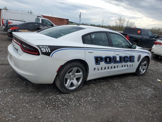 2C3CDXAT3JH210659 - 2018 DODGE CHARGER POLICE WHITE photo 3