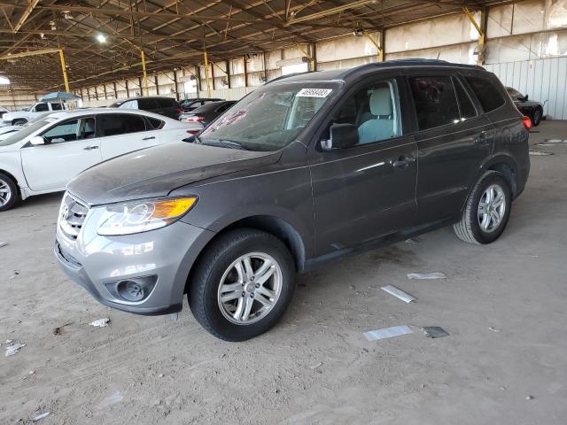 5NMSG3AB3AH382208 - 2010 HYUNDAI SANTA FE GLS GRAY photo 1