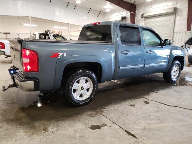 3GCPKTE74CG250714 - 2012 CHEVROLET 1500 K1500 LTZ BLUE photo 3