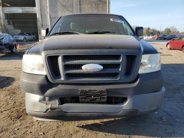 1FTRF12266NB55450 - 2006 FORD F150 BLACK photo 5