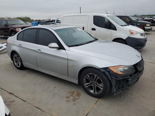 WBAVA33578KX88378 - 2008 BMW 328 I SILVER photo 4