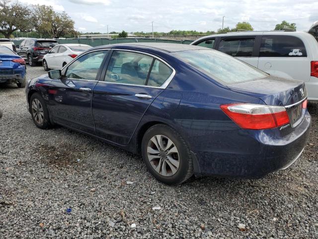 1HGCR2F34DA222848 - 2013 HONDA ACCORD LX BLUE photo 2