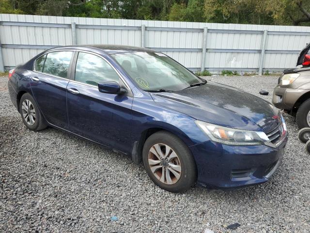 1HGCR2F34DA222848 - 2013 HONDA ACCORD LX BLUE photo 4