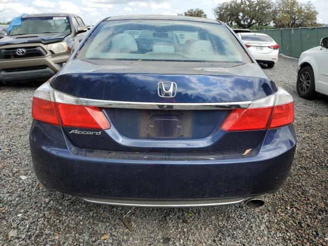 1HGCR2F34DA222848 - 2013 HONDA ACCORD LX BLUE photo 6