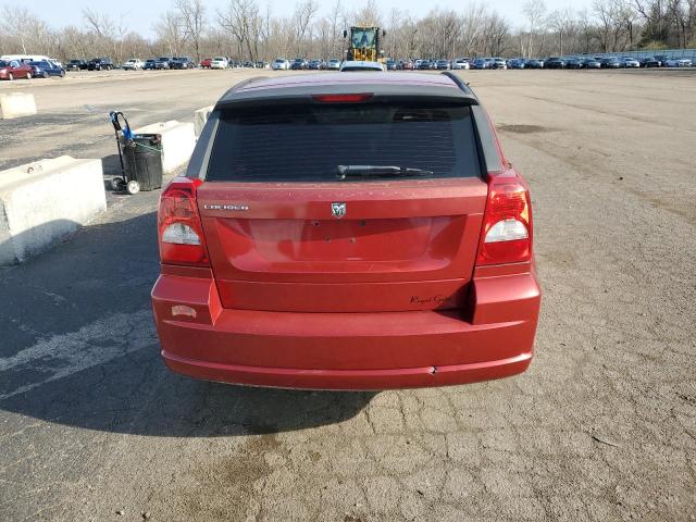 1B3HB28C28D776191 - 2008 DODGE CALIBER RED photo 6