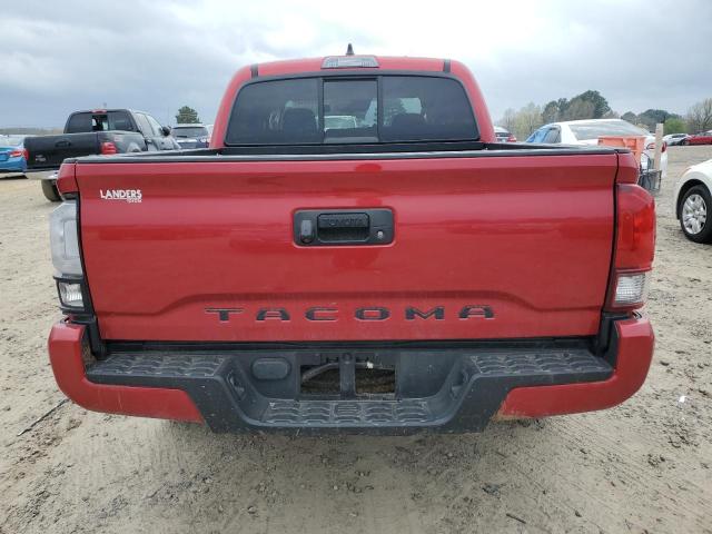 3TYAX5GN1NT065740 - 2022 TOYOTA TACOMA DOUBLE CAB RED photo 6
