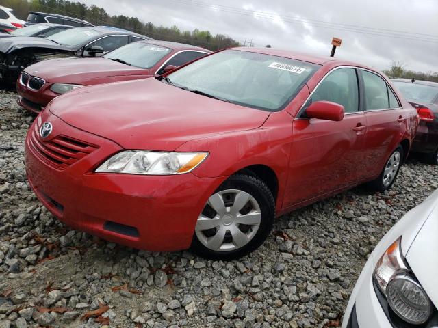 4T1BE46K27U140379 - 2007 TOYOTA CAMRY CE RED photo 1