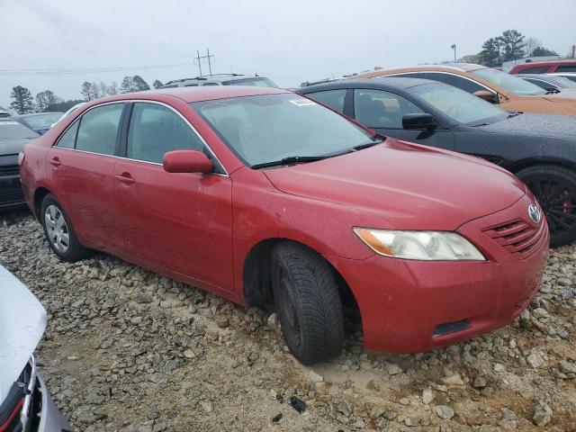 4T1BE46K27U140379 - 2007 TOYOTA CAMRY CE RED photo 4