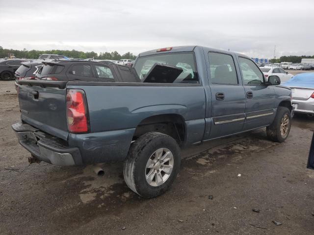 2GCEC13V271103543 - 2007 CHEVROLET SILVERADO C1500 CLASSIC CREW CAB BLUE photo 3