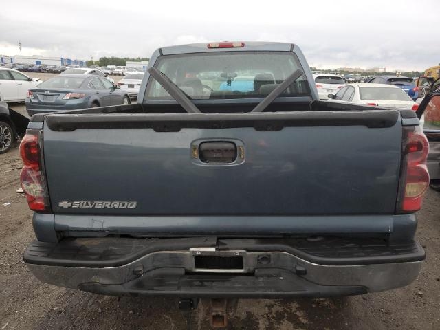 2GCEC13V271103543 - 2007 CHEVROLET SILVERADO C1500 CLASSIC CREW CAB BLUE photo 6