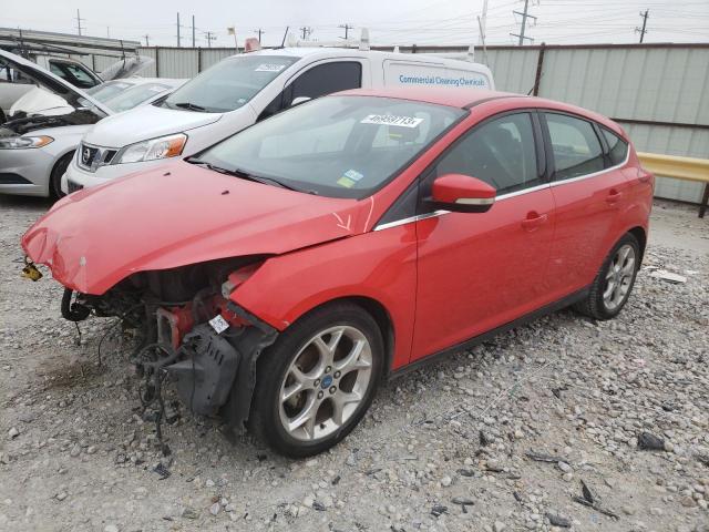 1FAHP3M25CL235630 - 2012 FORD FOCUS SEL RED photo 1