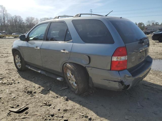 2HNYD18612H517709 - 2002 ACURA MDX TOURING SILVER photo 2