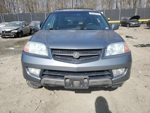 2HNYD18612H517709 - 2002 ACURA MDX TOURING SILVER photo 5