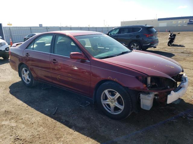 4T1BF32K42U001120 - 2002 TOYOTA CAMRY LE MAROON photo 4